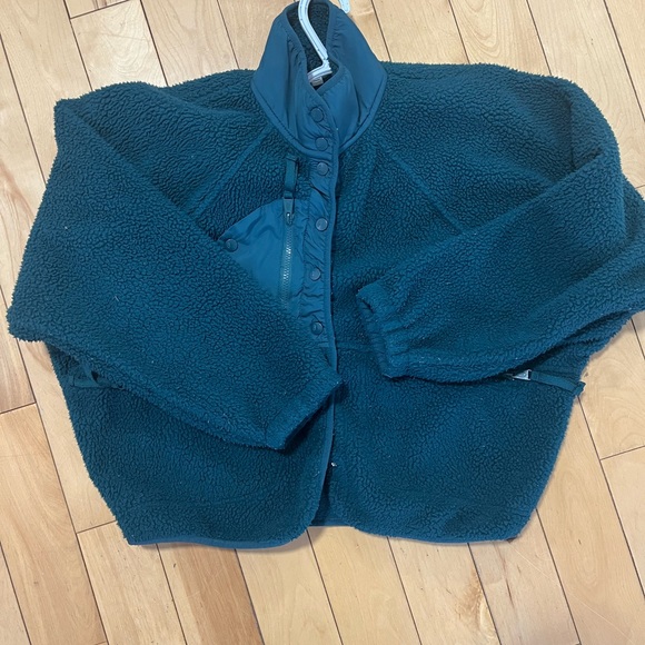 FP Movement by Free People Green Teddy Jacket - Picture 4 of 4